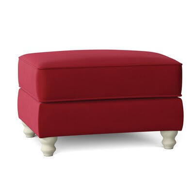 White Rectangle Standard Ottoman U8940