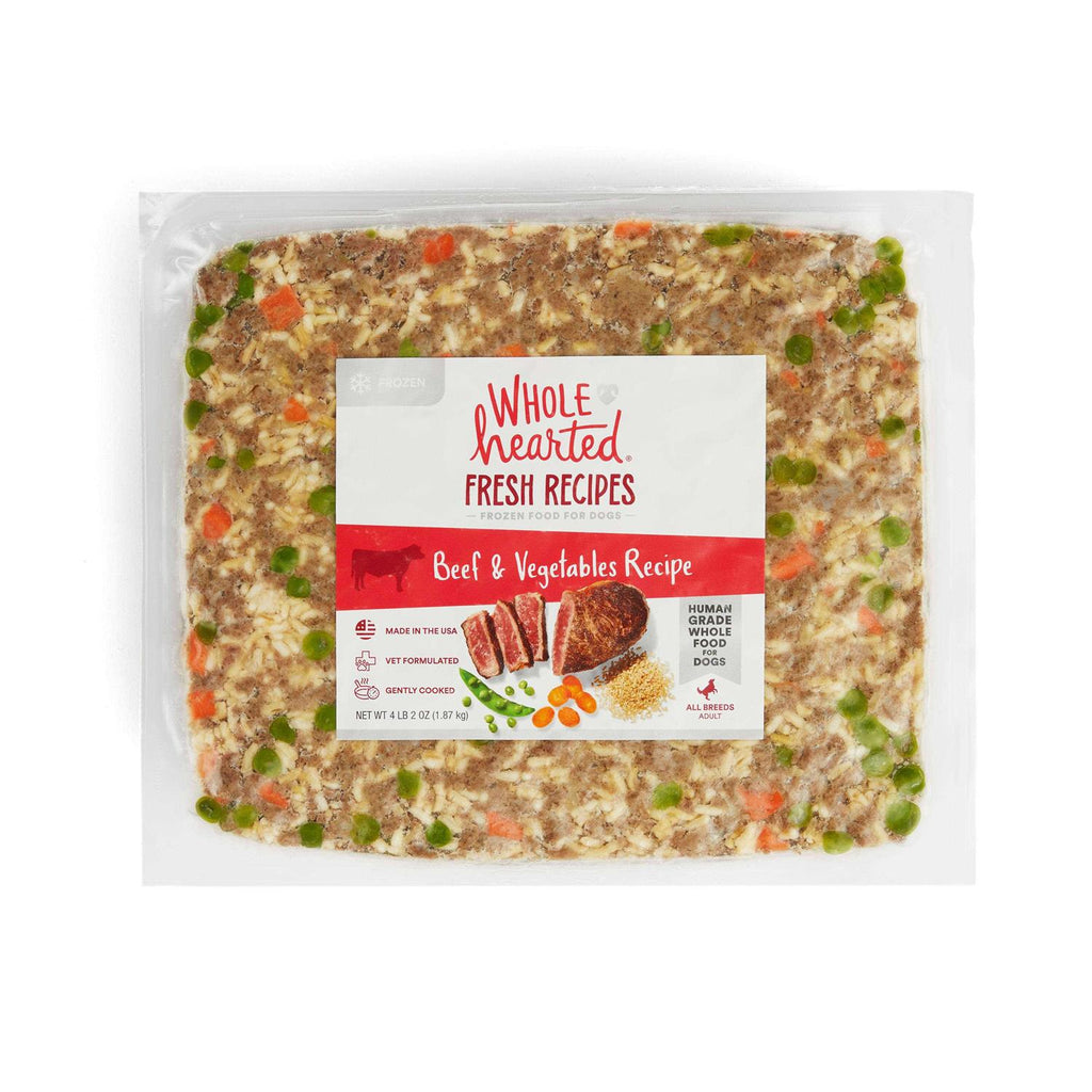 Frozen Beef Recipe Dog Food L3602