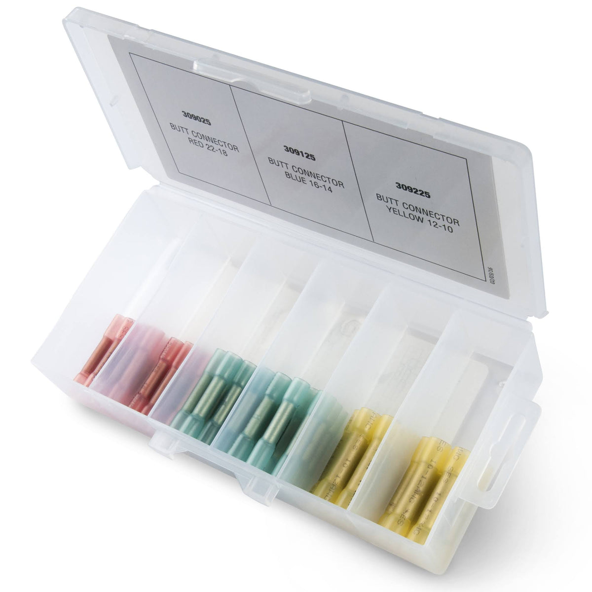 Adhesive Lined Heat Shrink Butt Connector 75-Piece V6130