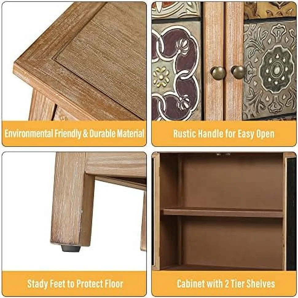 2 Door Accent Cabinet D772051