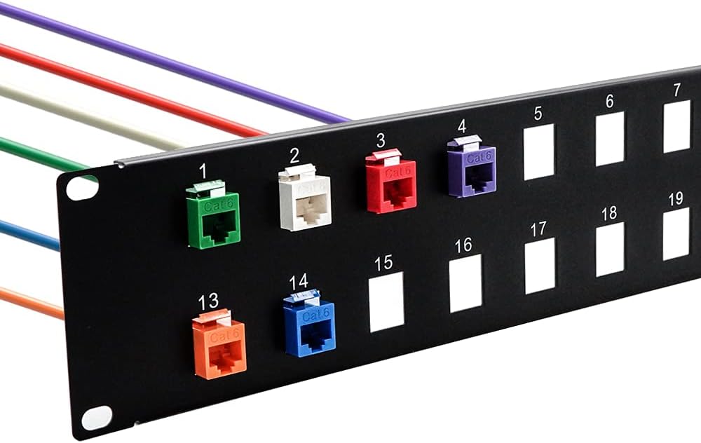 24 Port Blank Patch Panel F9350