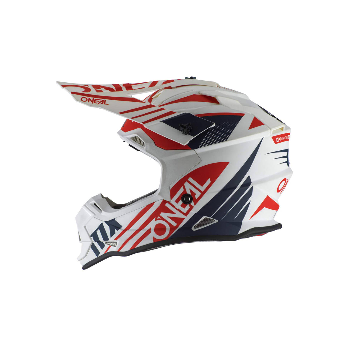 White/Blue/Red Racing Helmet K344758