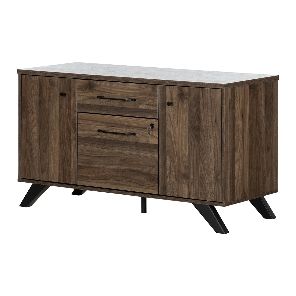2-Drawer Credenza with Doors R4833