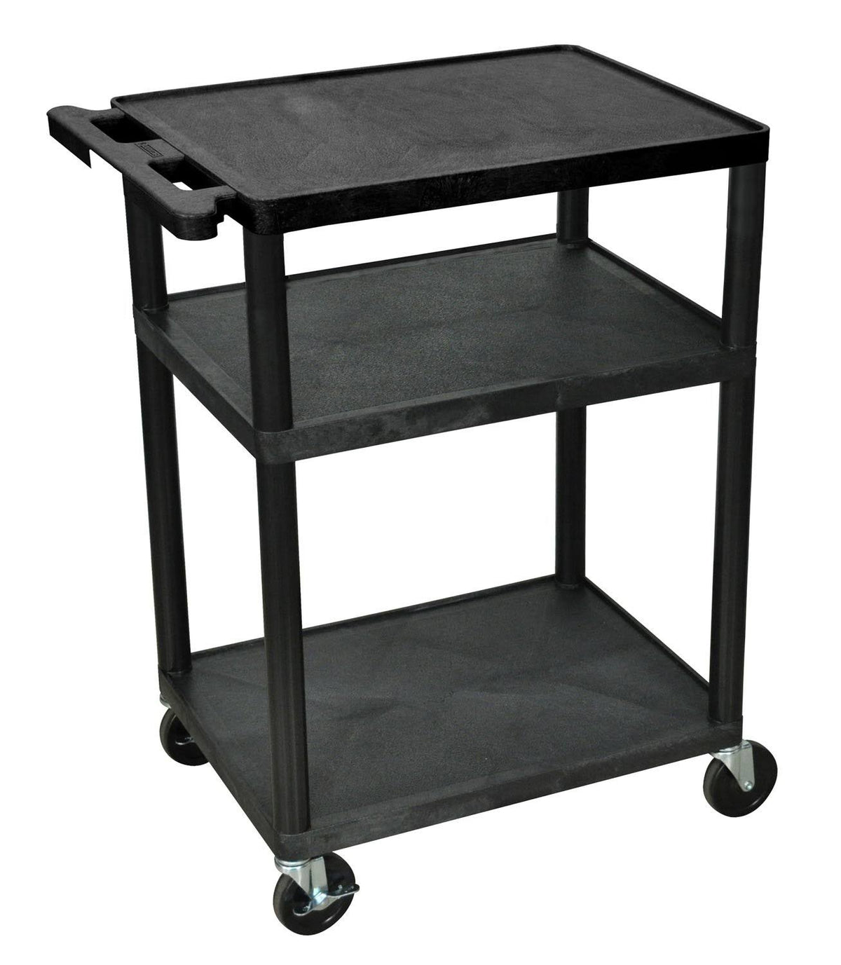 34H A/V Cart with Three Shelves M496