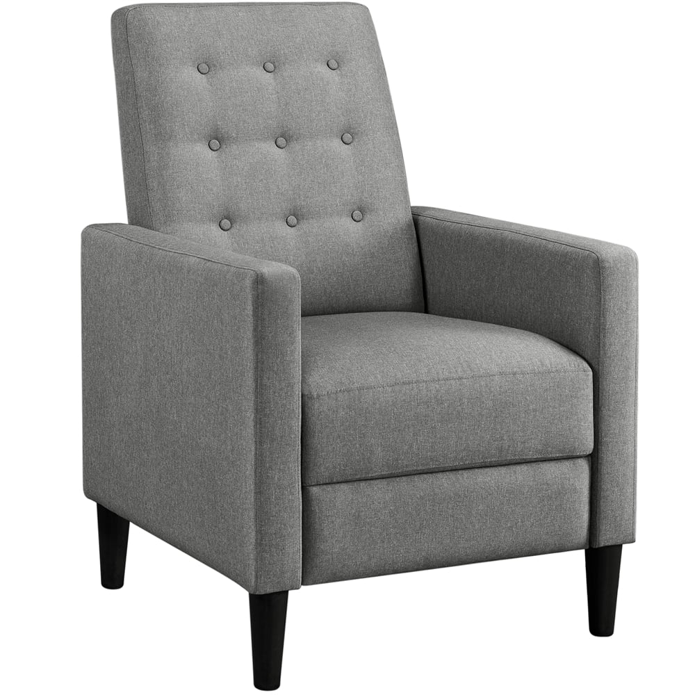 Gray Fabric Recliner Chair F92982
