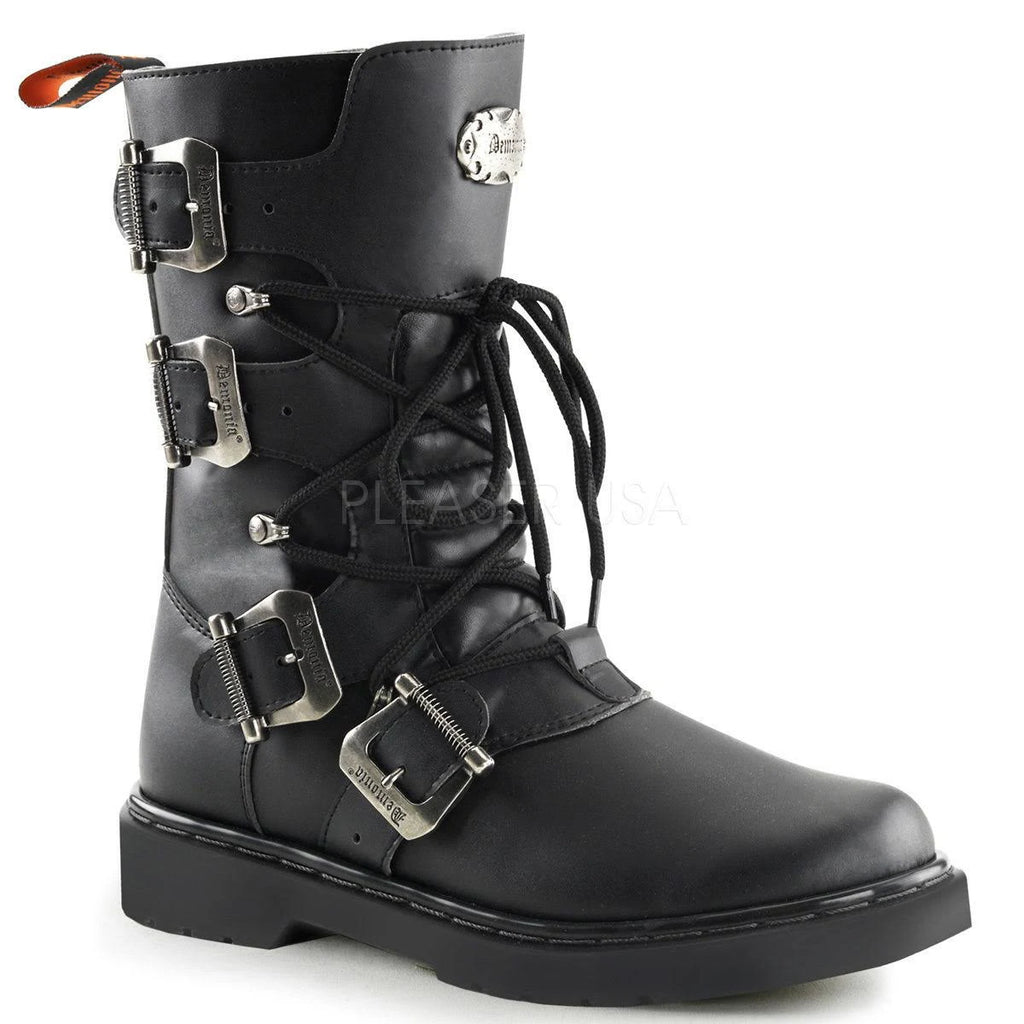 Black Leather Reaper 30 Shoes Z52723