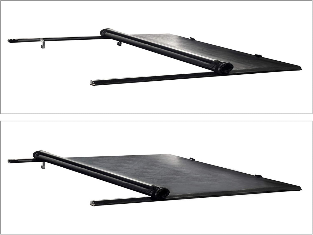 6.5ft Soft Roll up Fleetside Truck Bed Tonneau Cover V943750