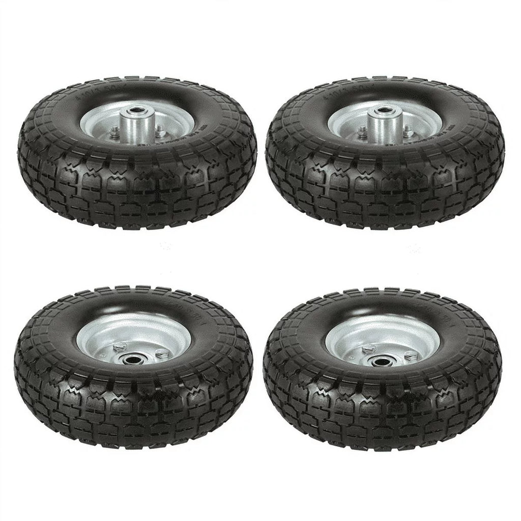 10'' Black Wheel Tire, 4 Pack X770397