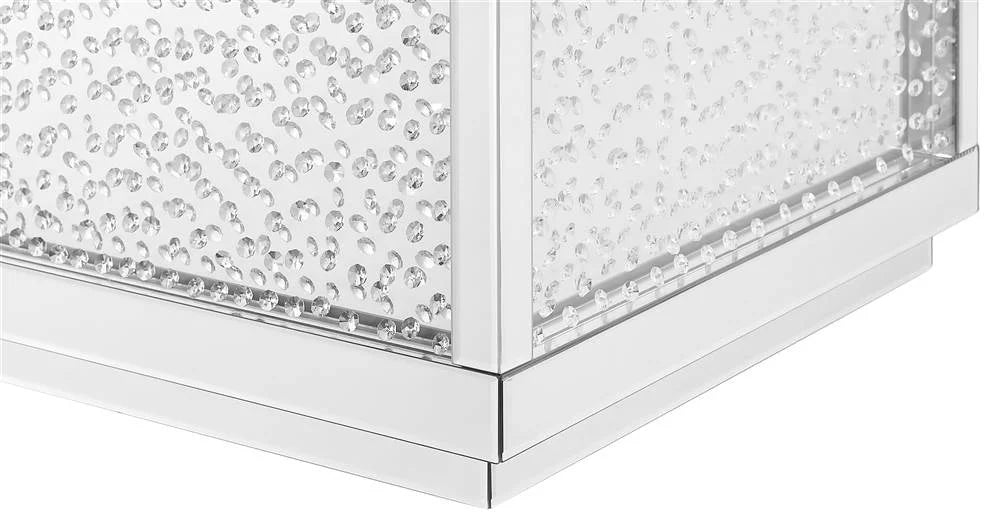 Clear Mirrored Accent Coffee Table Z37907