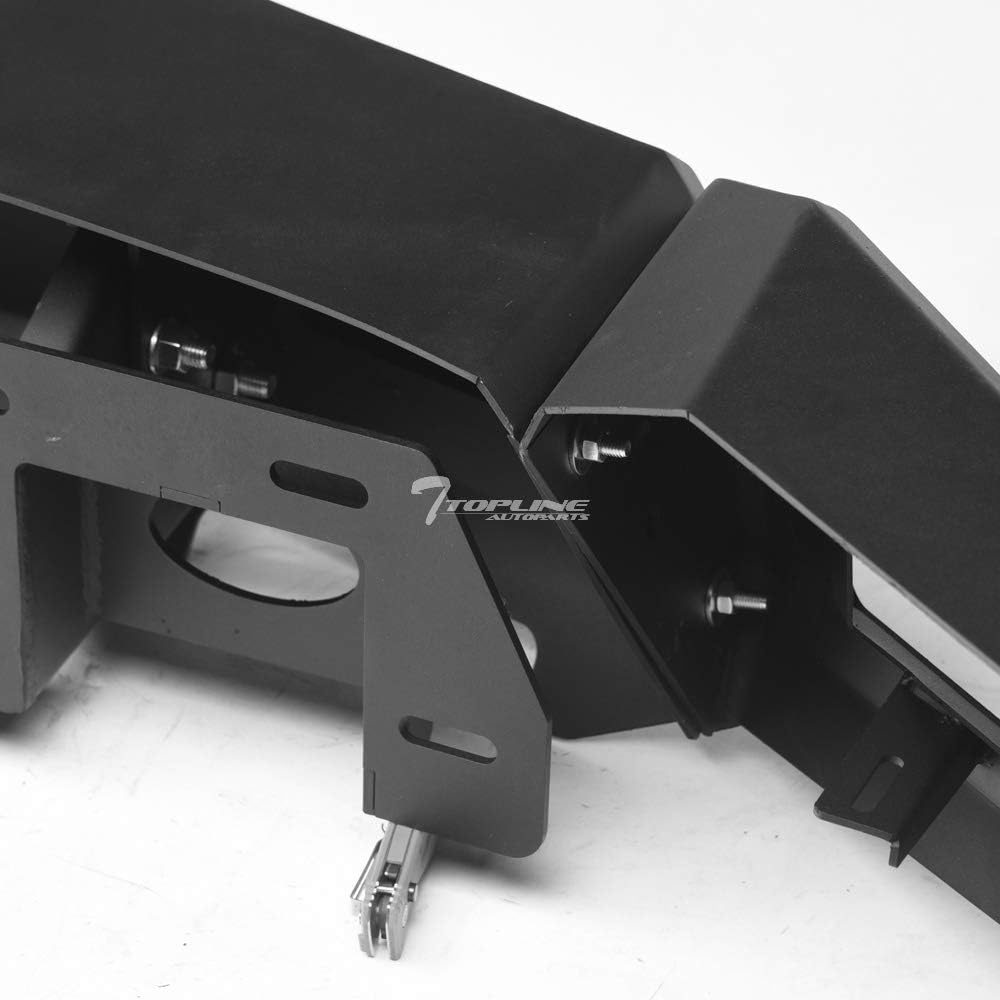 Black Steel Front Bumper O6533