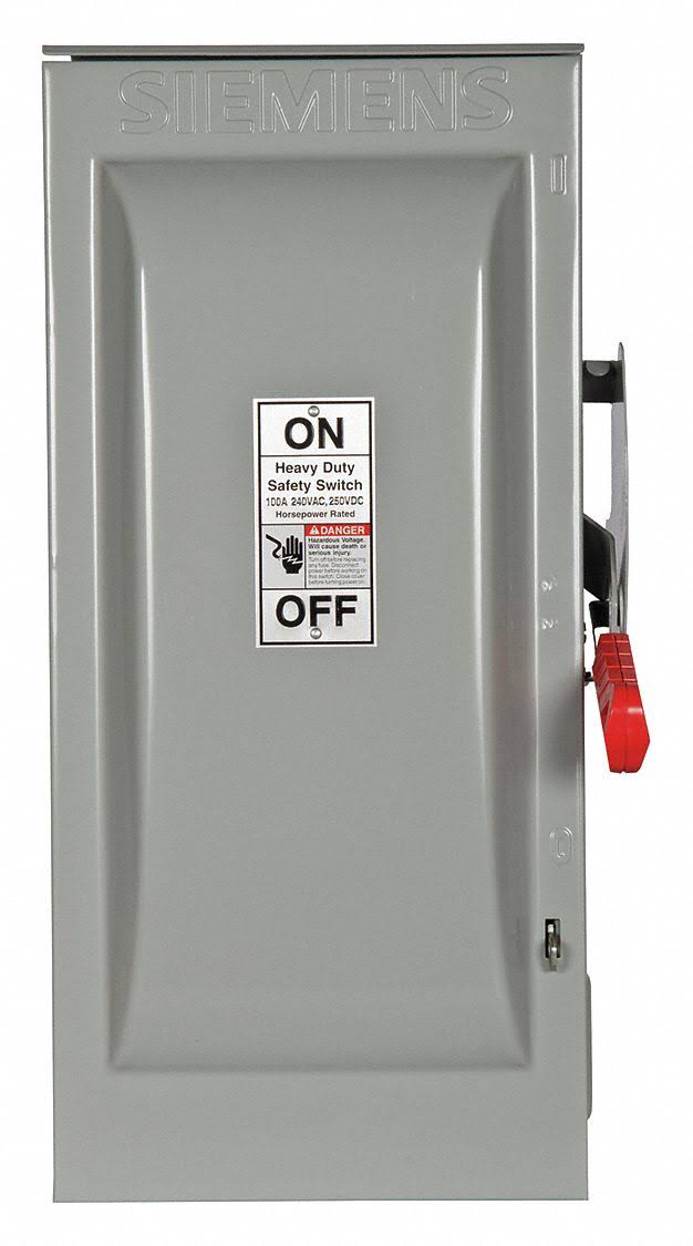 100-Amp Fusible Metallic Safety Switch C73715