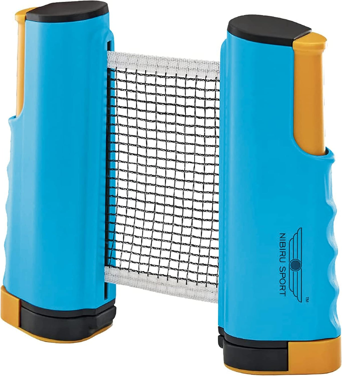 Ping Pong Paddles Set with Retractable Net and Storage Case D7991