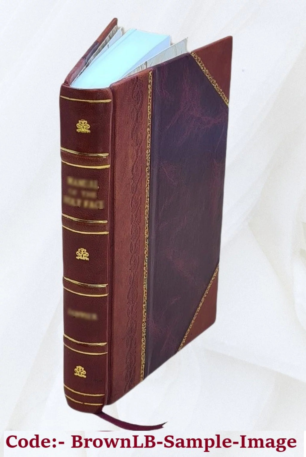 Leather Bound Book W18634