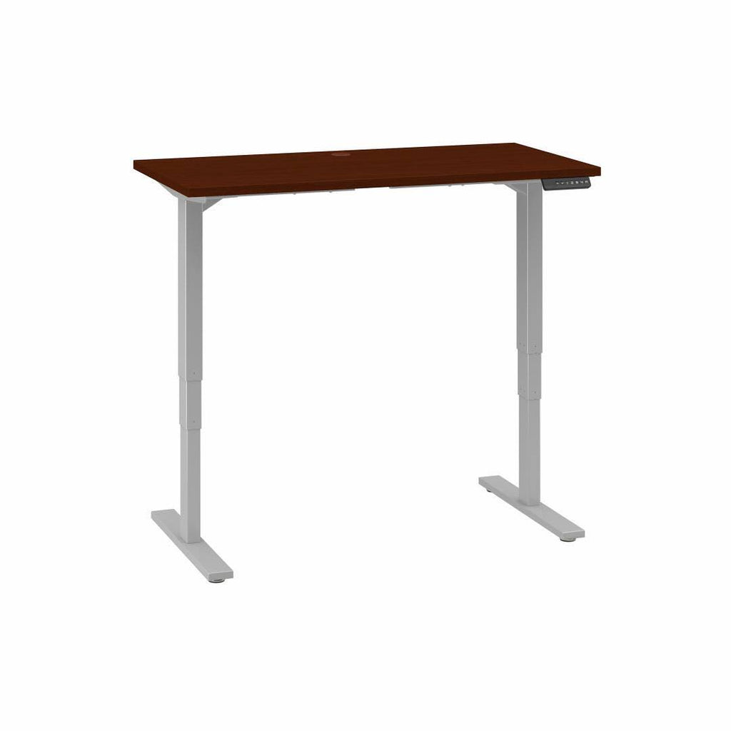 White Height Adjustable Standing Desk D549