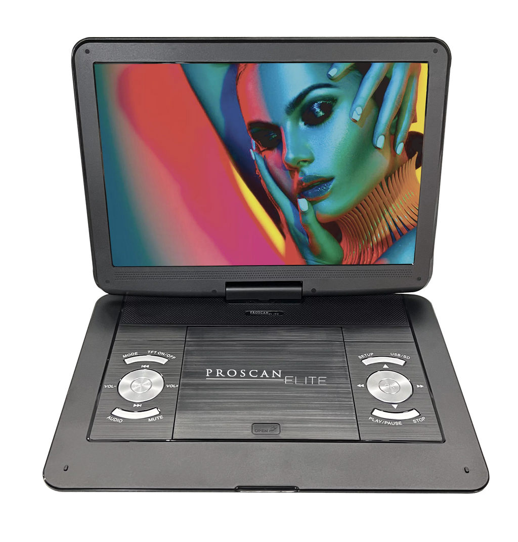 13.3 Portable DVD Player Black Y258