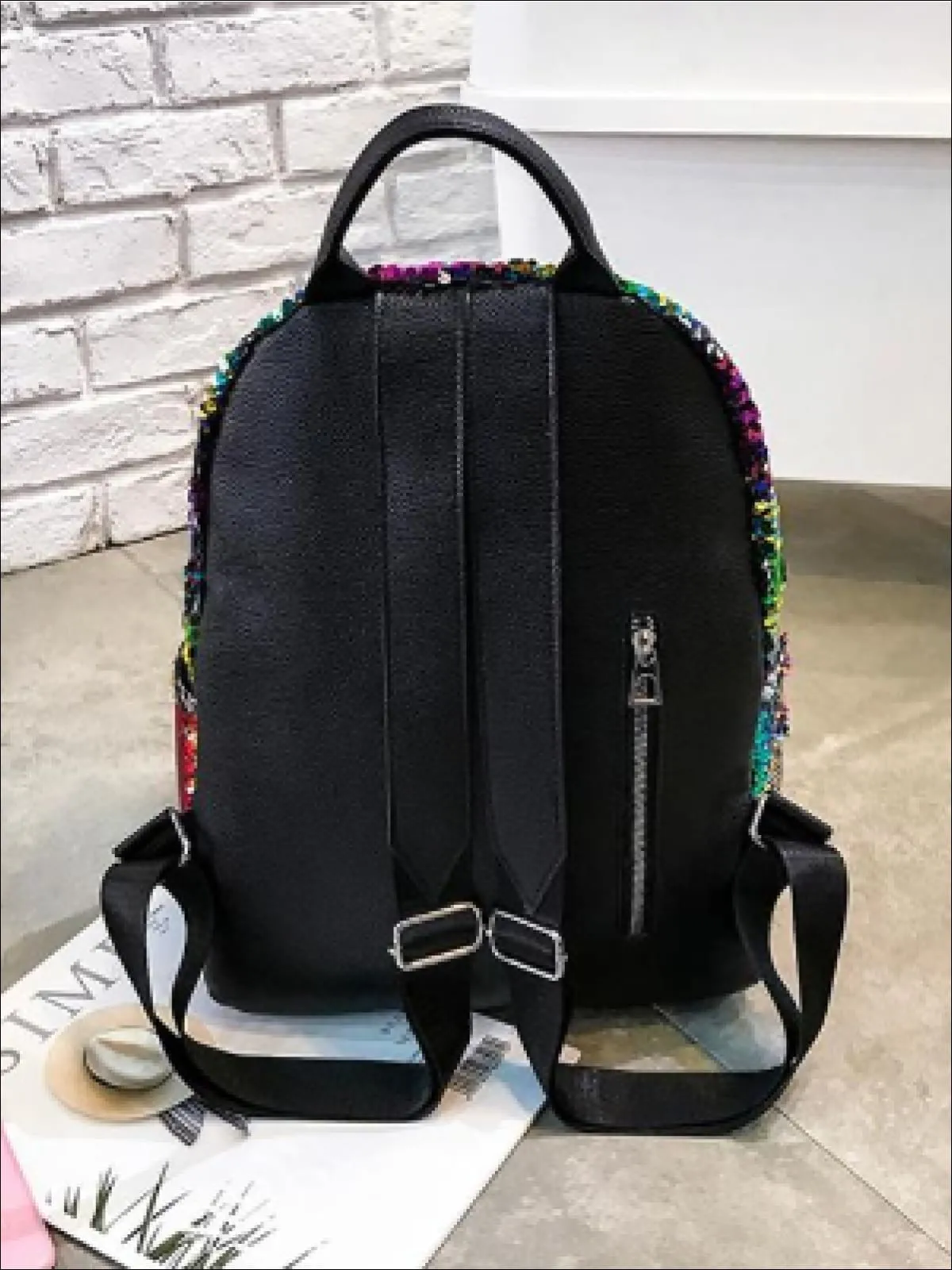 5" Multi-Color Sparkle Sequin Backpack