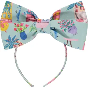 A DEE - Uana La Isla Bonita Bow Hairband- Aqua