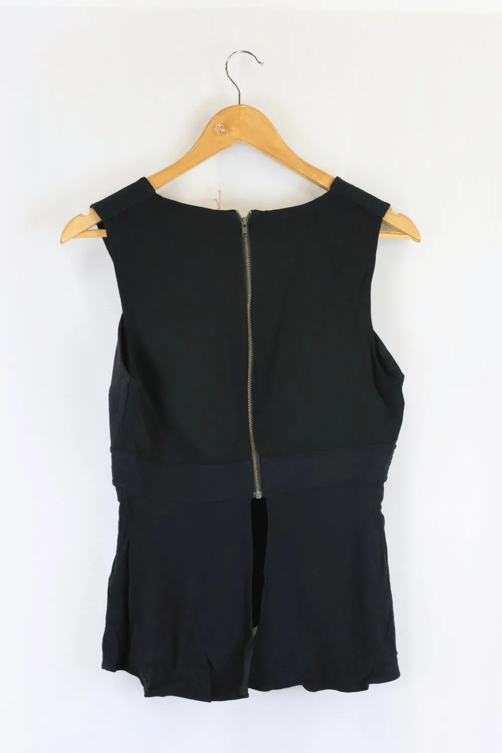 A.L.C Black Peplum Top 6