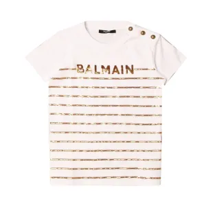 Balmain Kids Sparkle T-Shirt