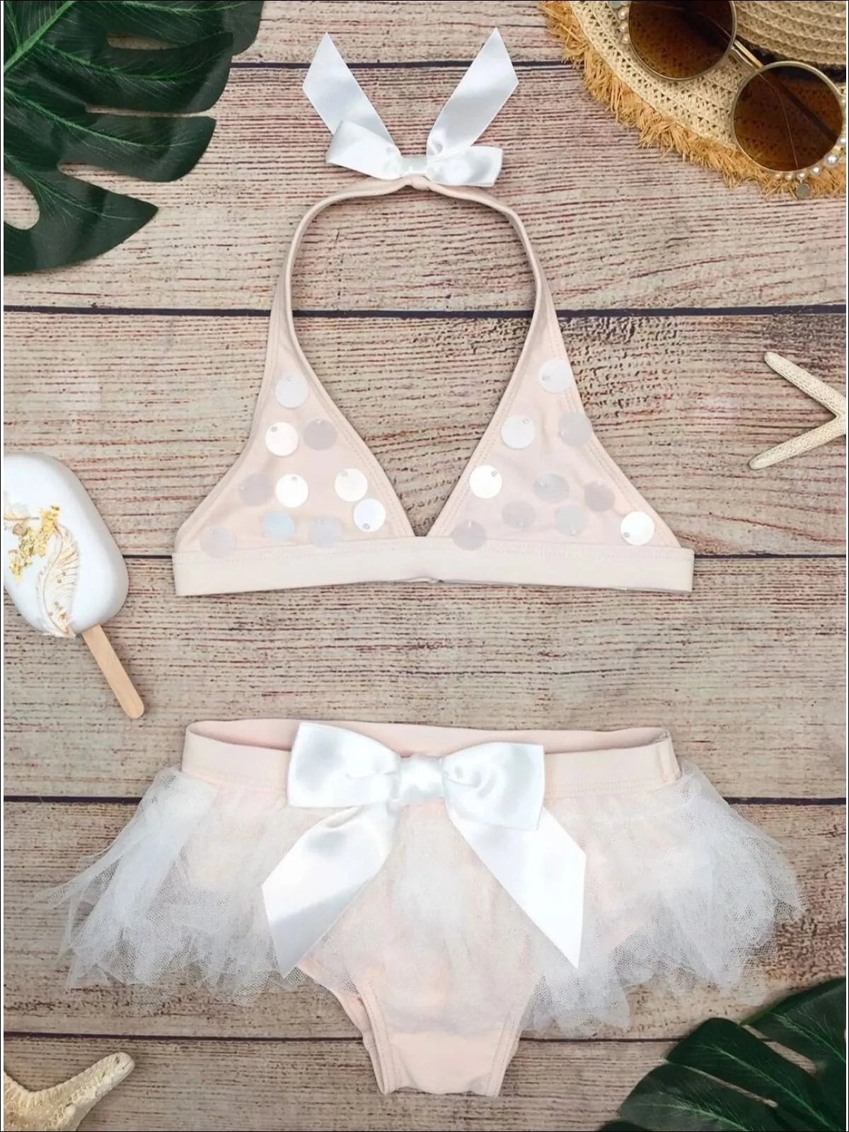 Beyond The Shore Tutu Two Piece Swimsuit