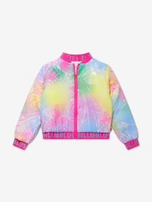 Billieblush Girls Sequin Butterfly Jacket