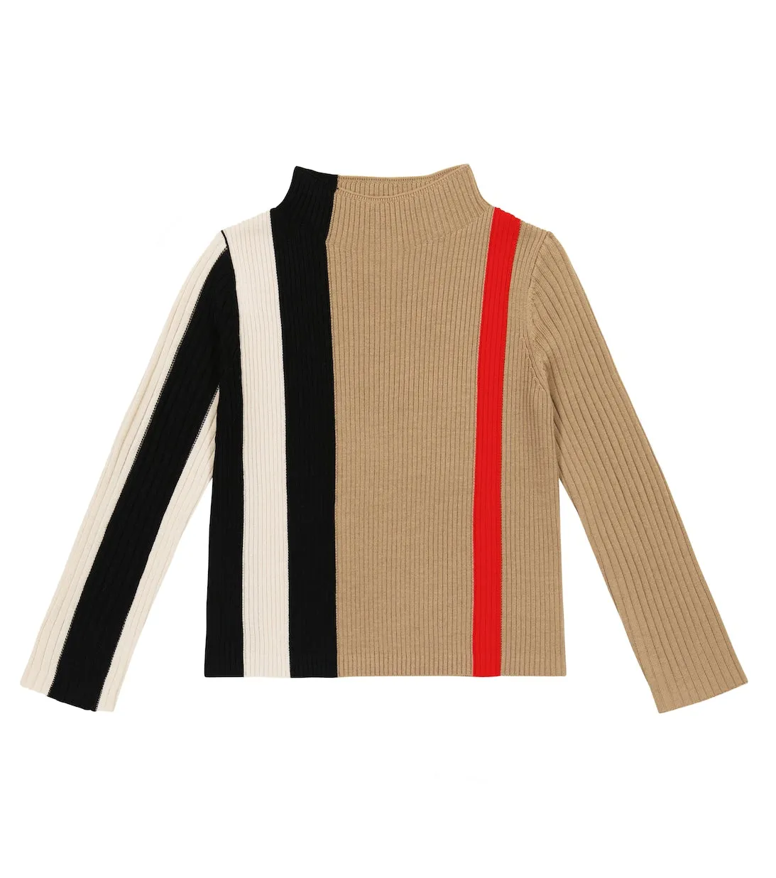 Burberry Striped Wool Sweater, Multicolor