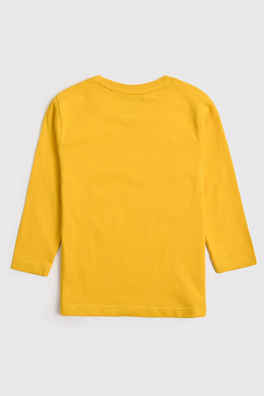 Butterfly Love Mustard Tee