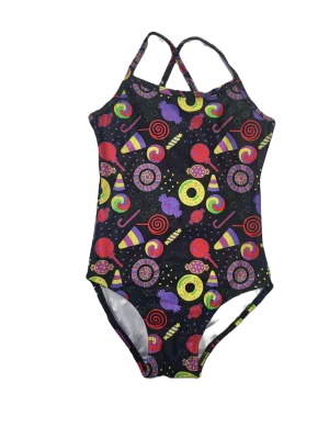 Cherie New York Black Neon Candy Swimsuit