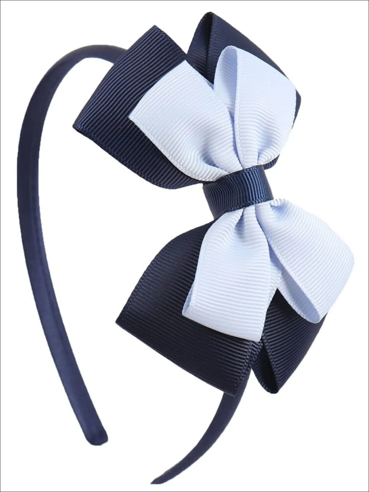 Darling Double Bow Ribbon Headband