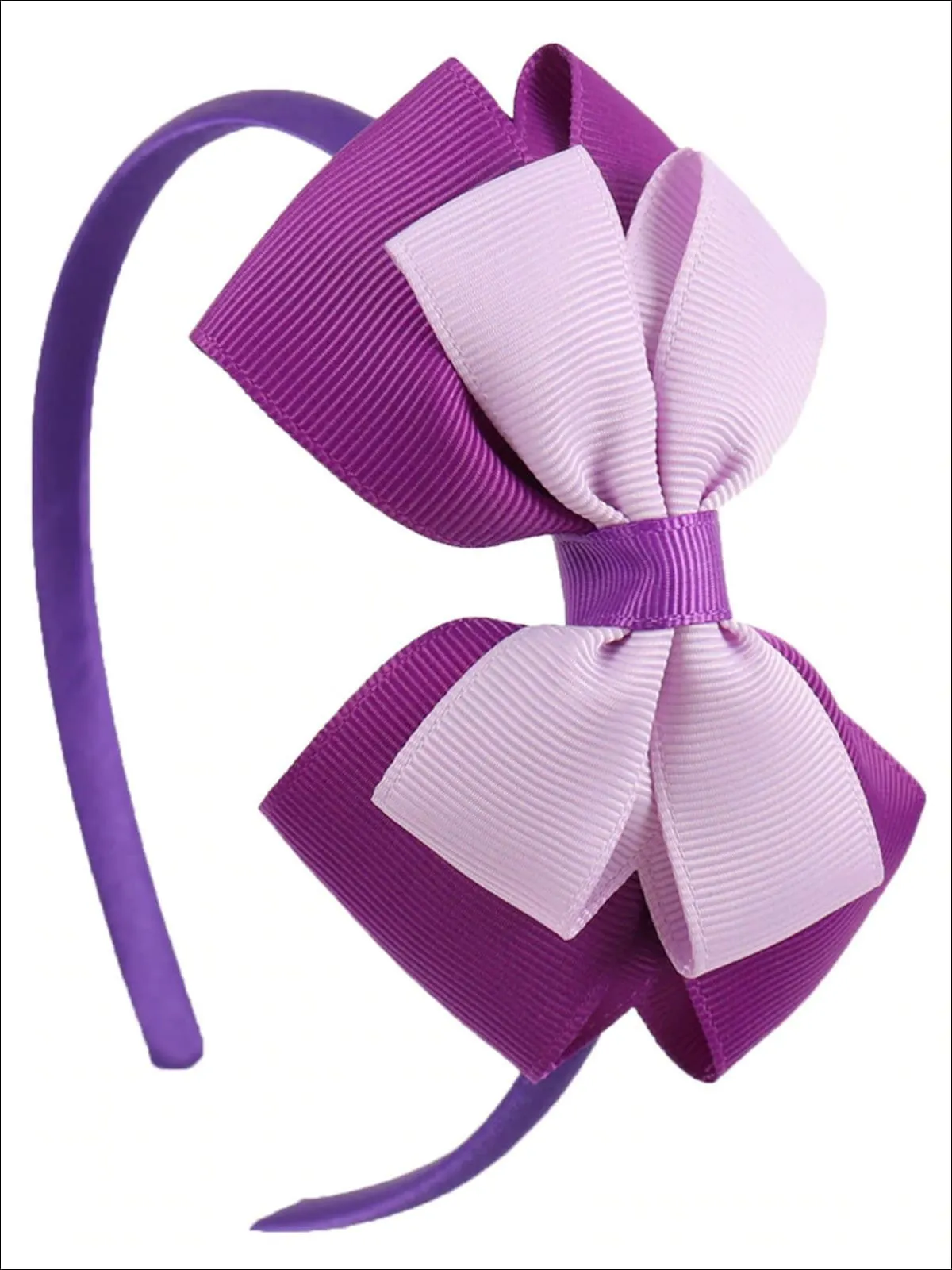 Darling Double Bow Ribbon Headband