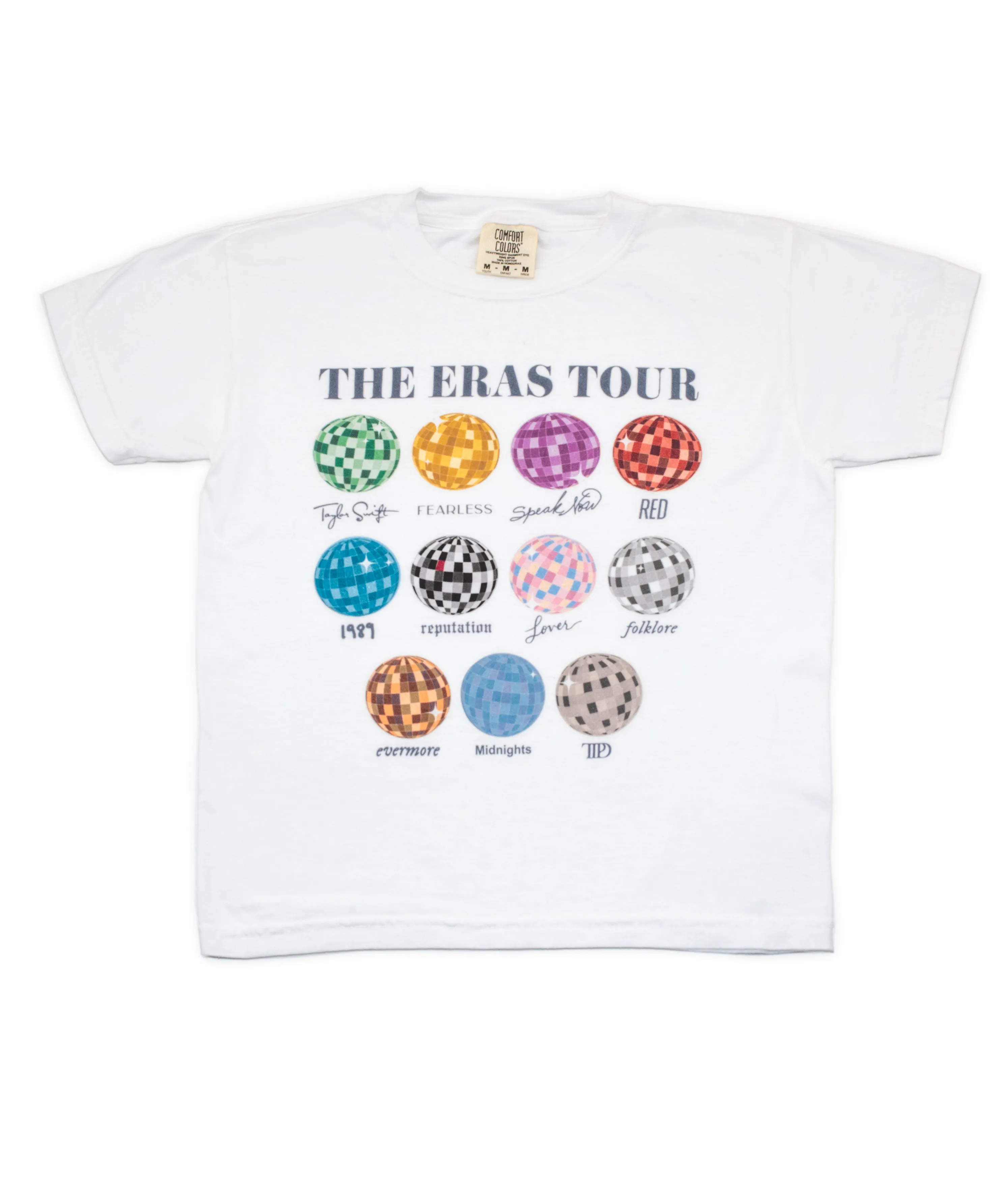 Eras Tour Disco Ball Tee Kids Tee