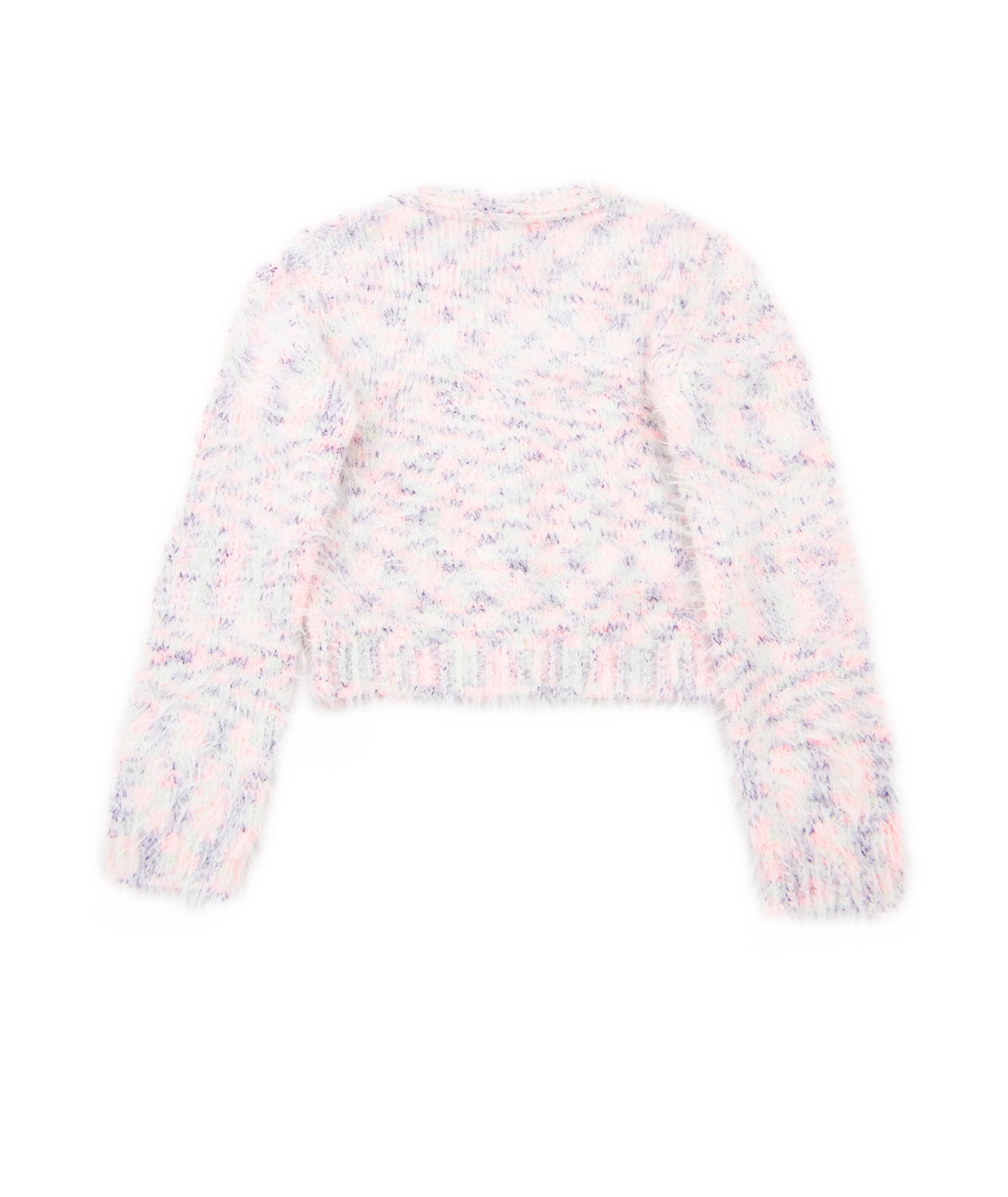 FBZ Girls Fuzzy Multi Cardigan