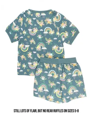 Floral Rainbows Short Sleeve Play Set