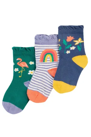 Frugi Girls Freya Frilled Socks