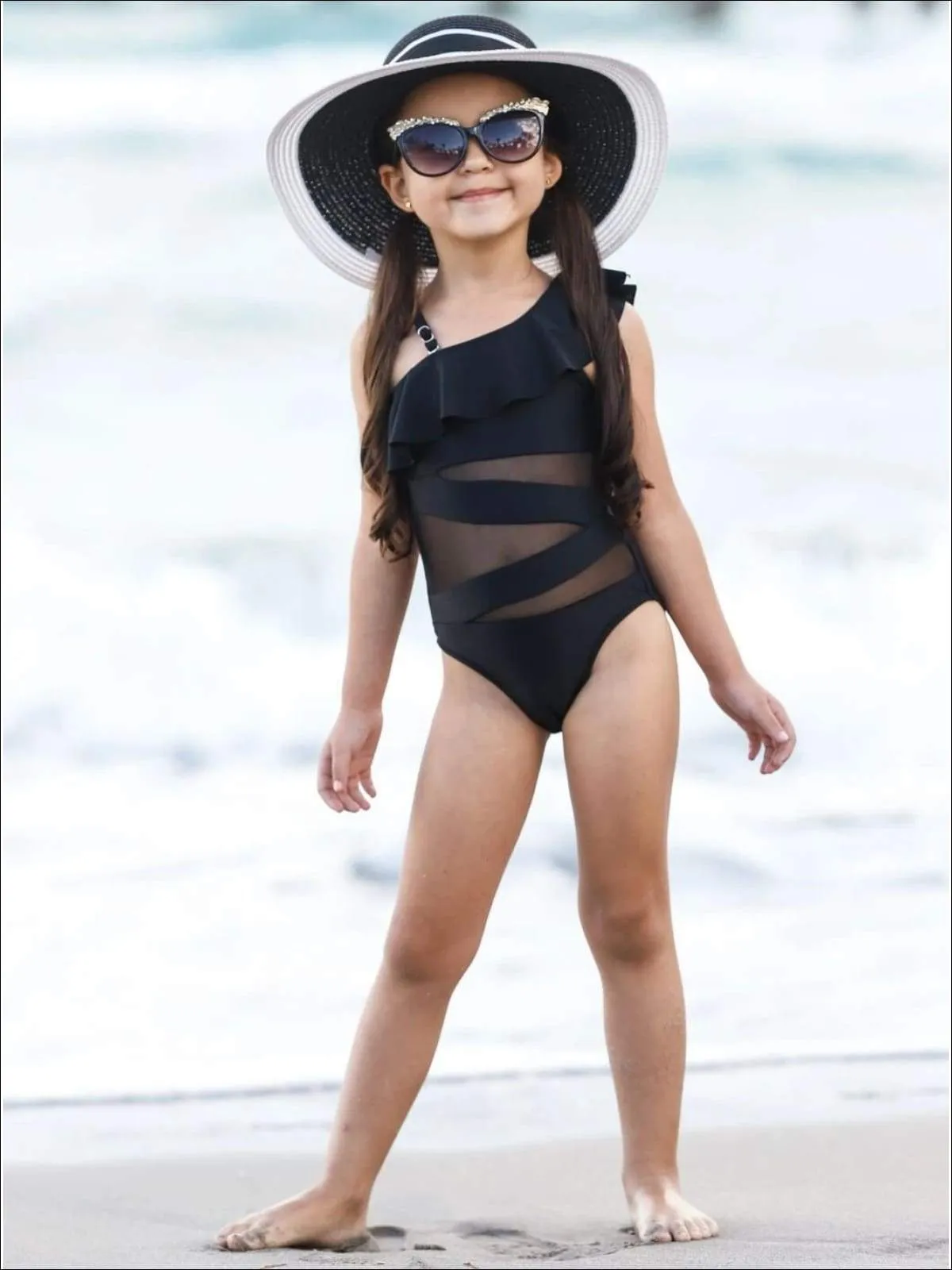 Girl Diva's Aren't Made They're Born One Piece Swimsuit