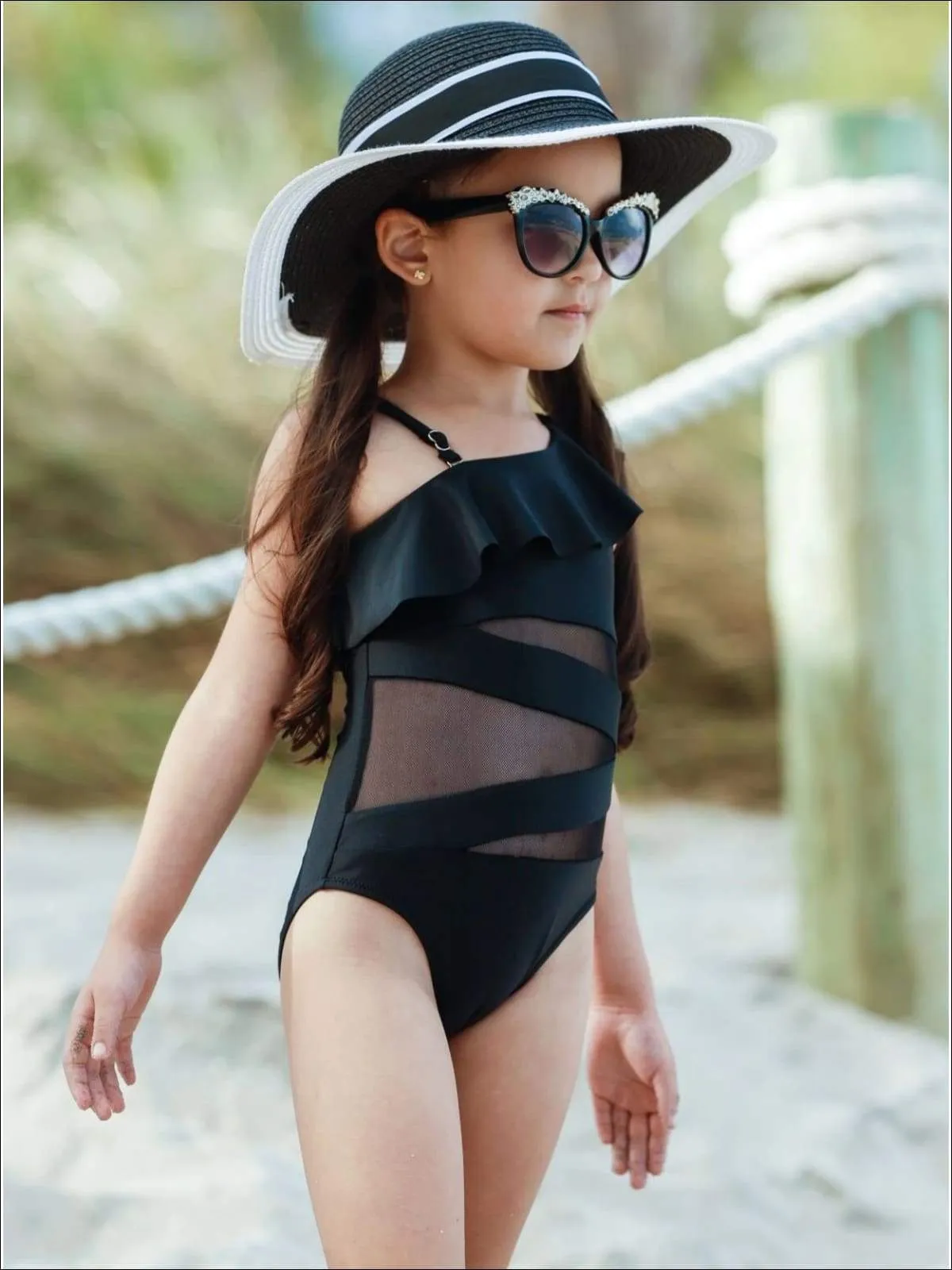 Girl Diva's Aren't Made They're Born One Piece Swimsuit