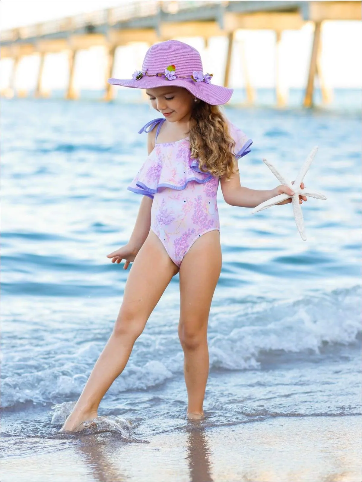 Girls All in Good Fun One Piece Swimsuit