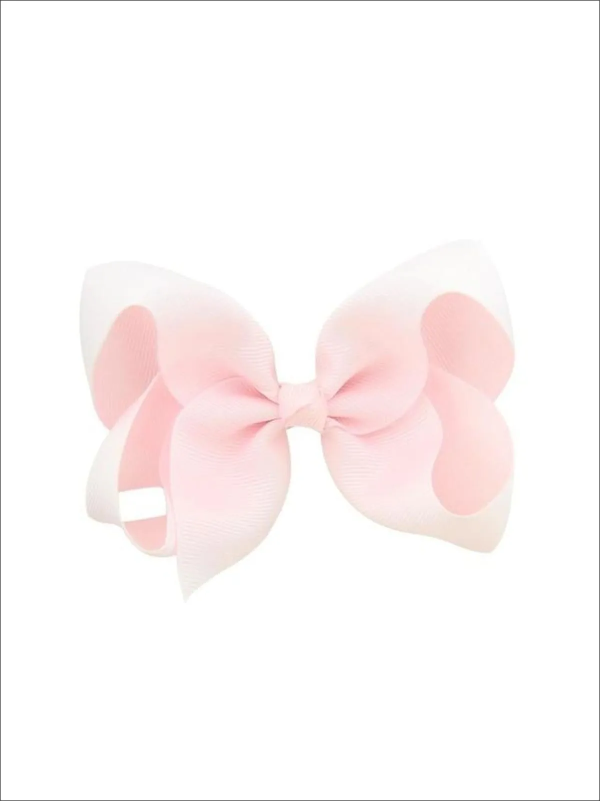 Girls Pastel Color Hair Bow Clip