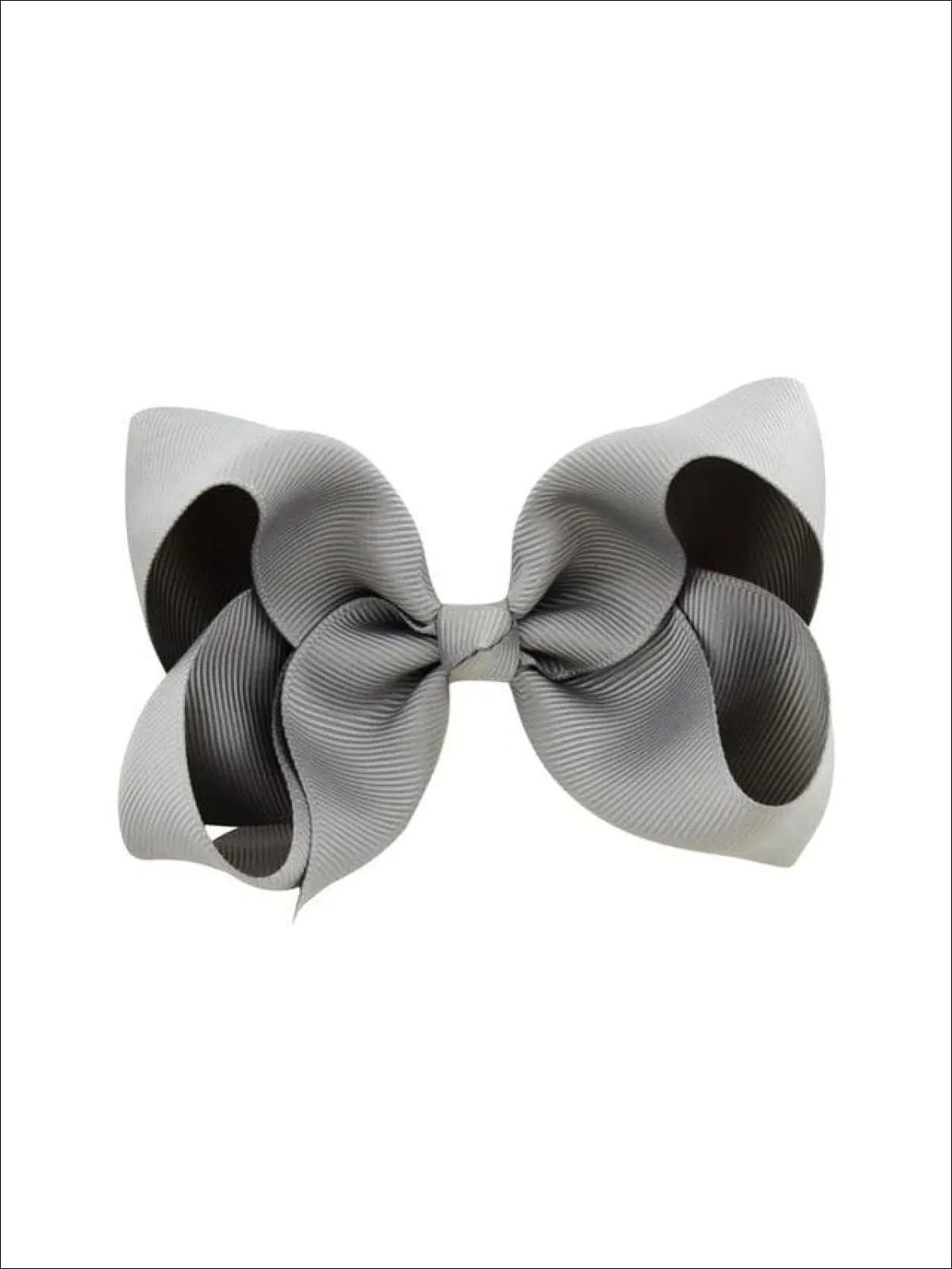 Girls Pastel Color Hair Bow Clip