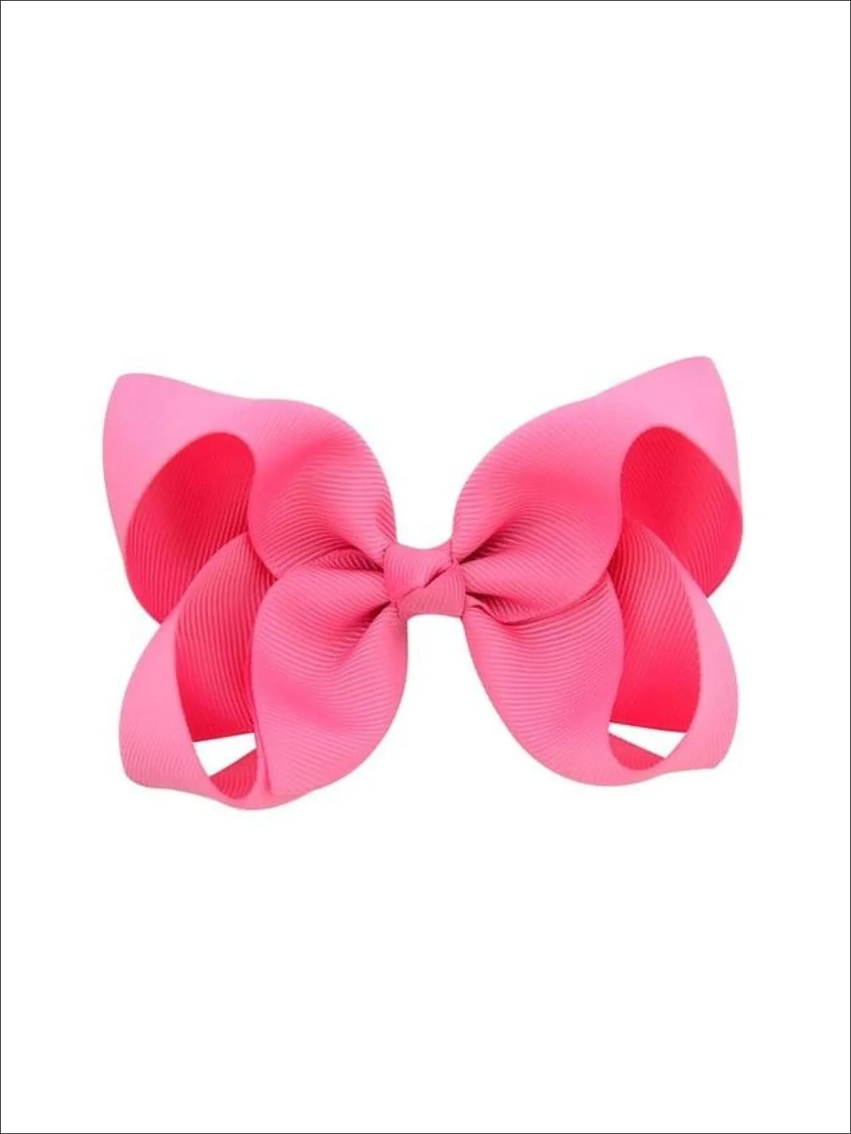 Girls Pastel Color Hair Bow Clip