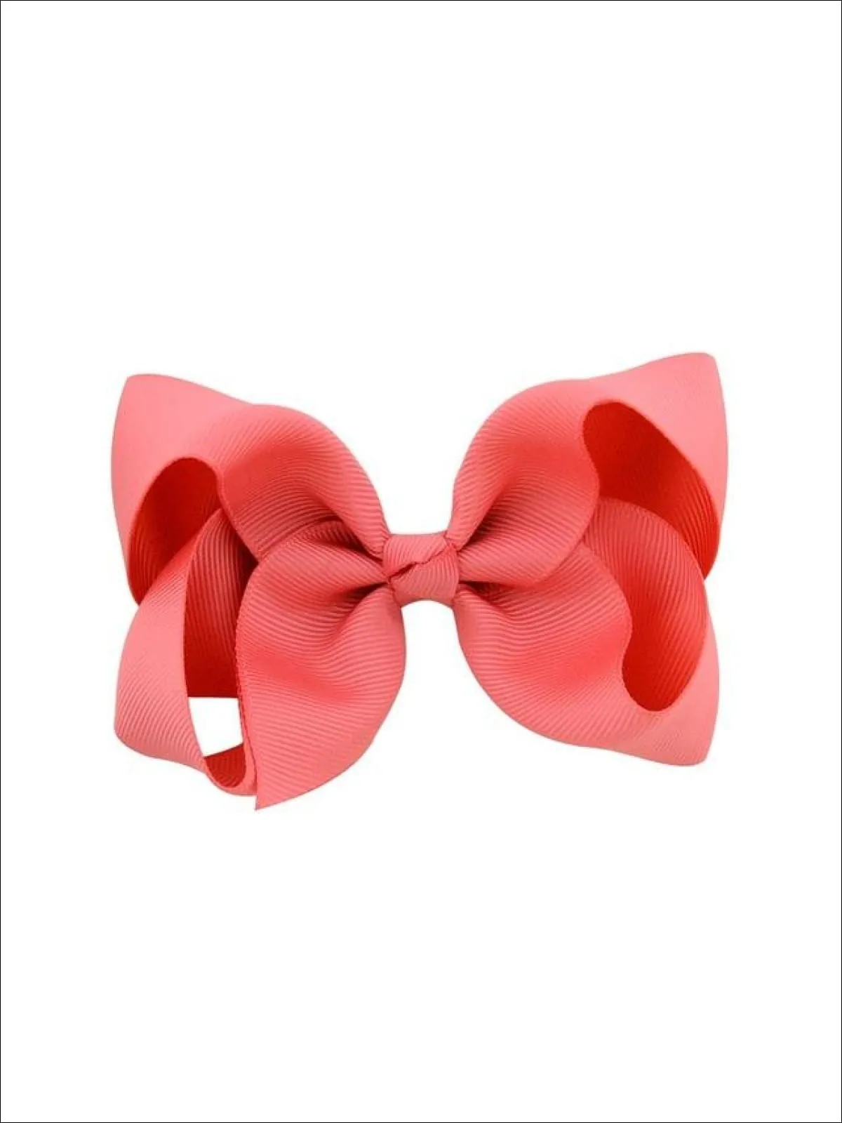 Girls Pastel Color Hair Bow Clip