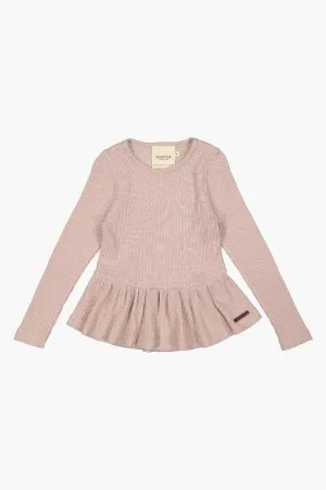 Girls Waffle Shirt MarMar Copenhagen Teba