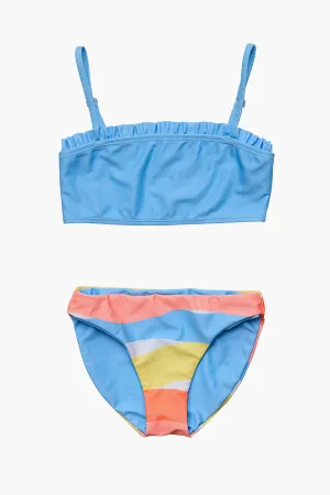 Kids Swimsuit Snapper Rock Good Vibes Bandeau