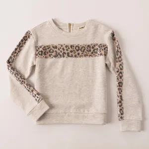 Leopard Sequin Sweatshirt