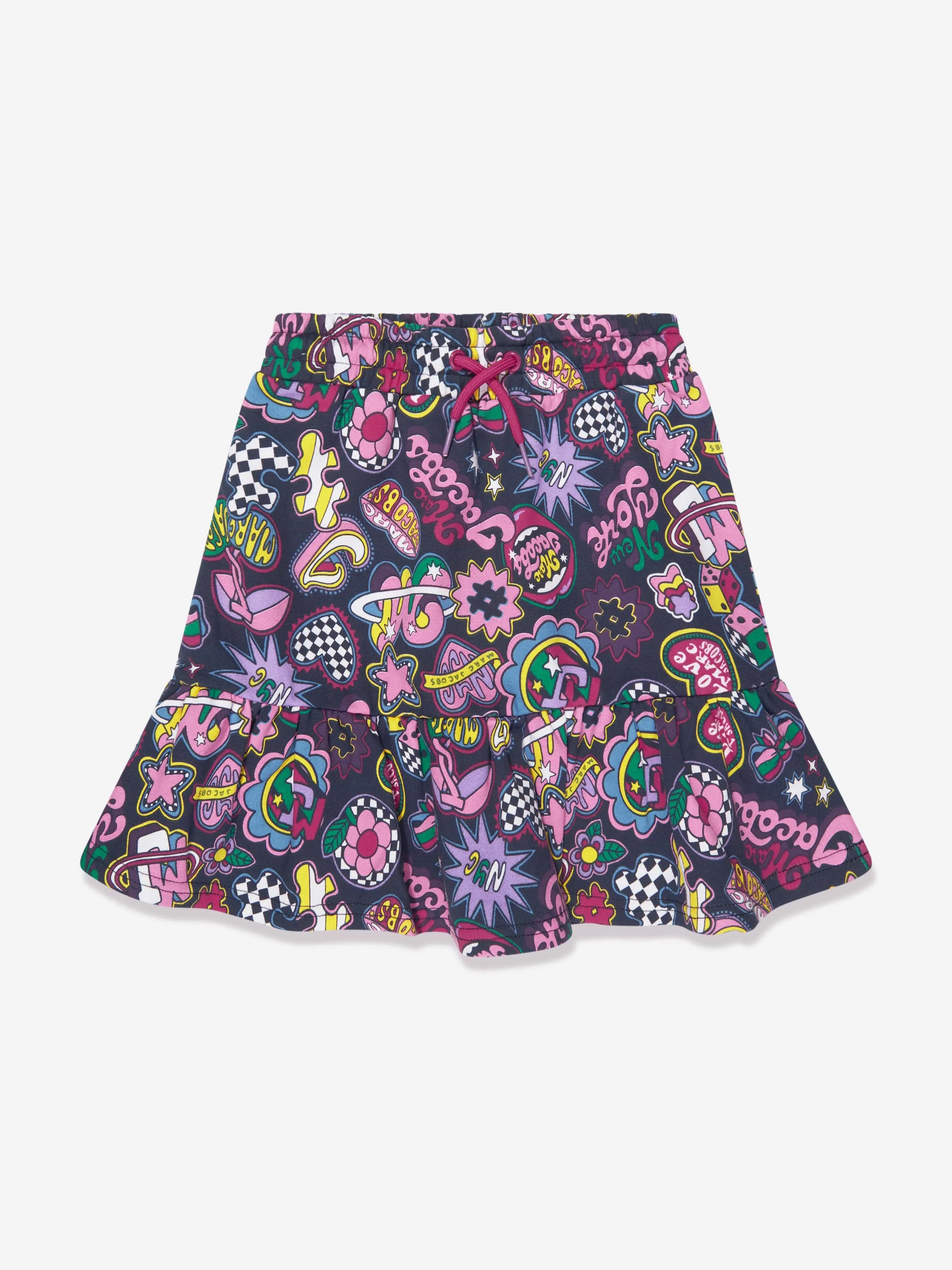 MARC JACOBS Girls Illustrated Skirt in Multicolour