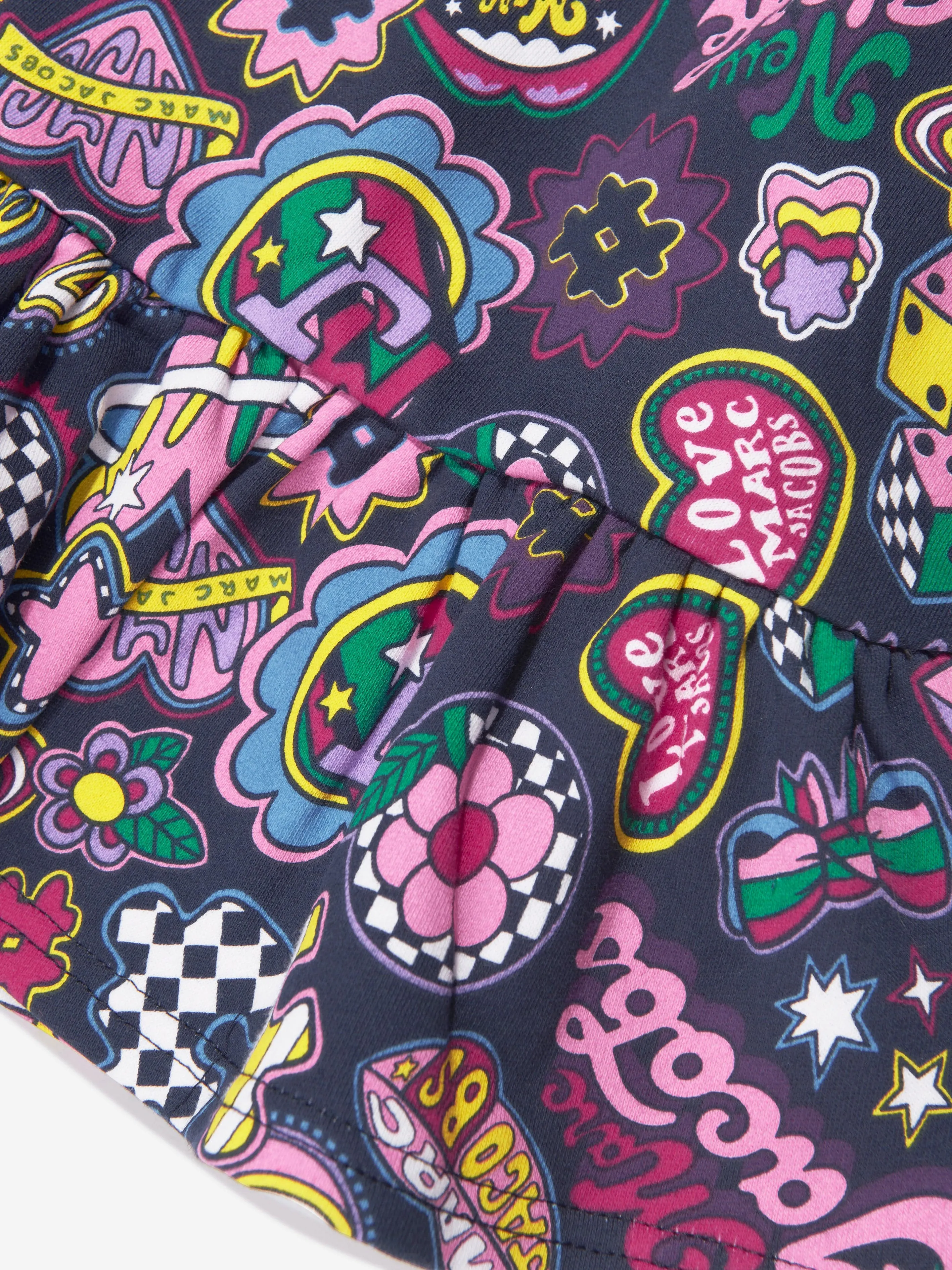 MARC JACOBS Girls Illustrated Skirt in Multicolour