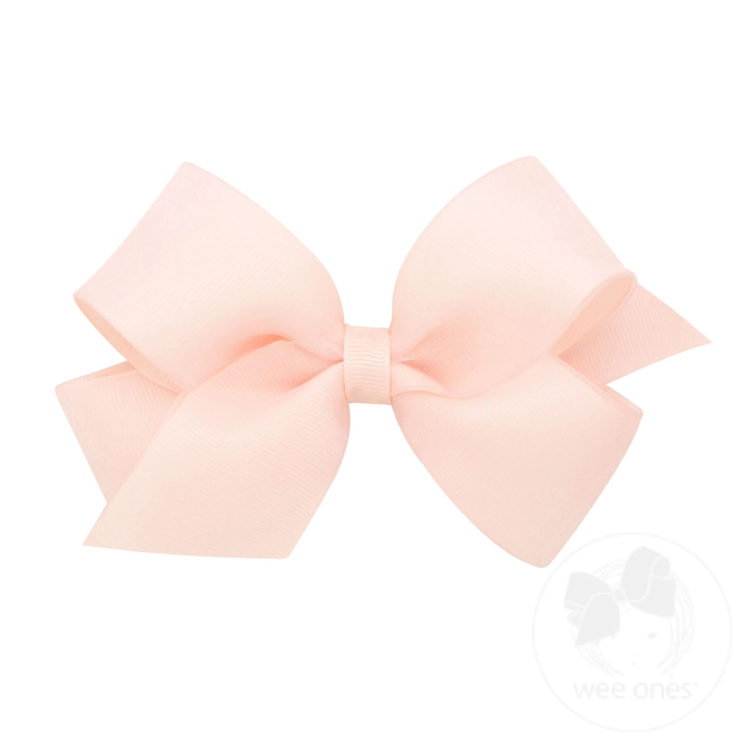 Medium Organza and Grosgrain Overlay Hair Bow