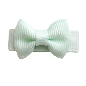 Mini Bow TUX Snap Clip - Ice Mint