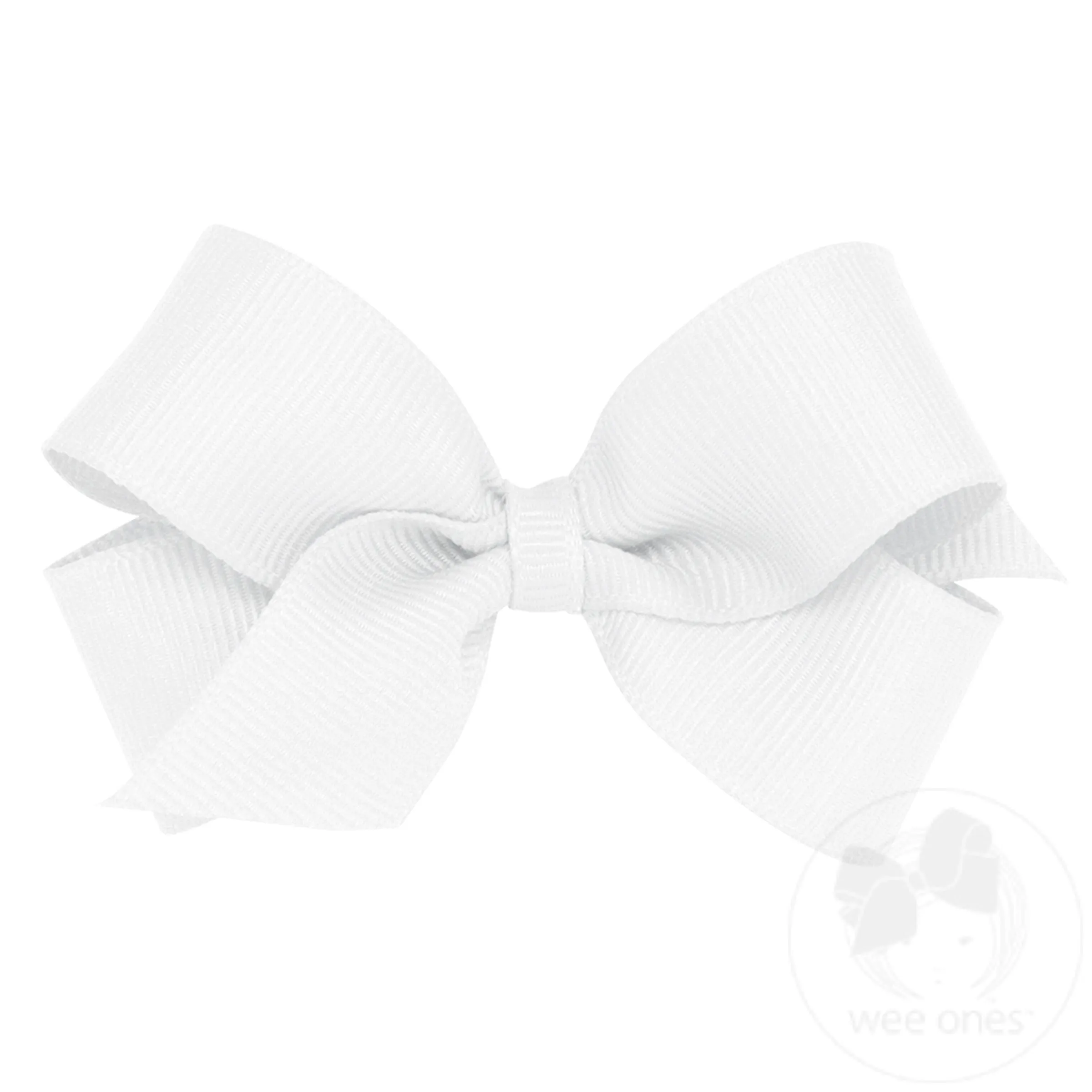 Mini Classic Grosgrain Hair Bow (Plain Wrap)