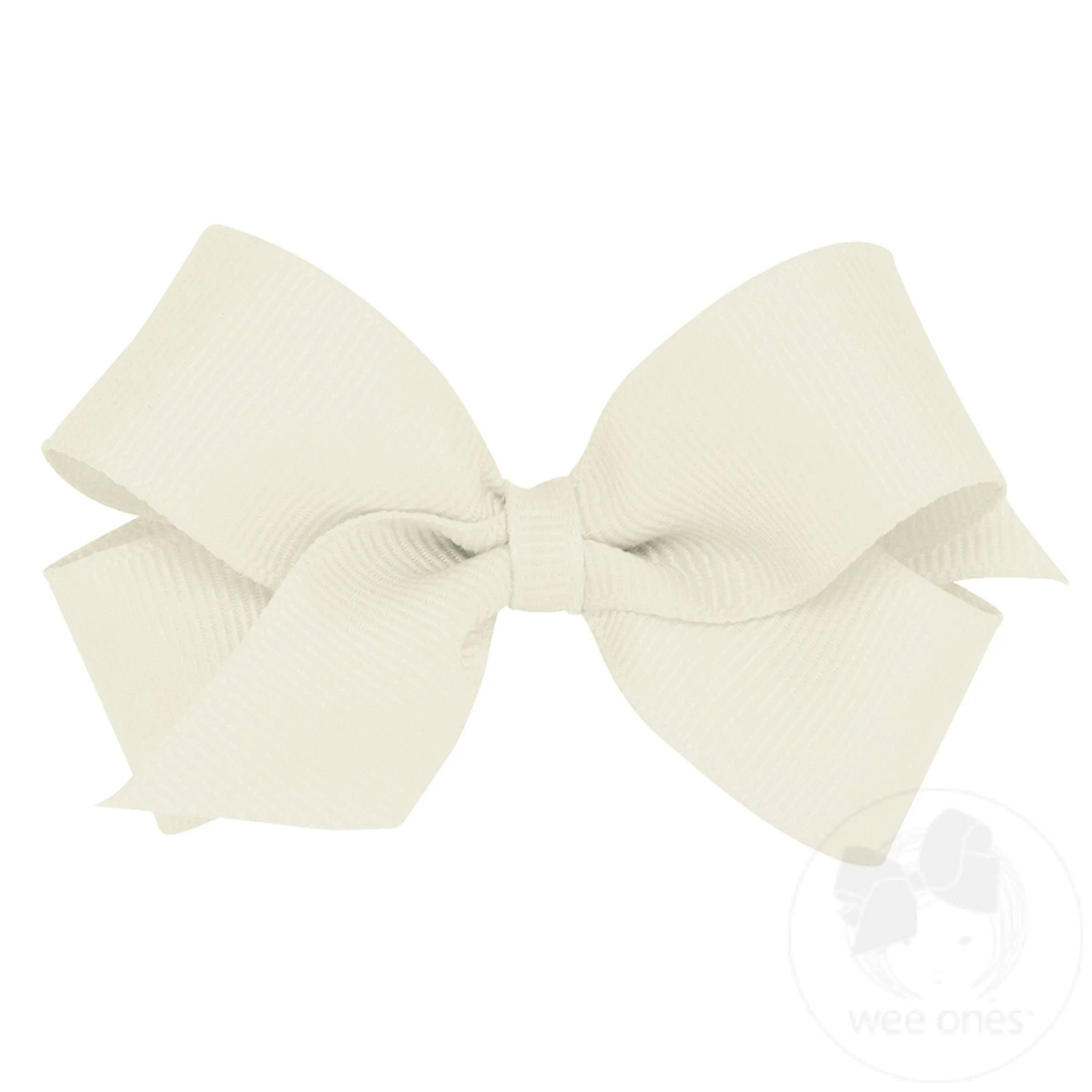 Mini Classic Grosgrain Hair Bow (Plain Wrap)